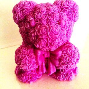 Decorative Soy Wax Candles -6 home made various scents & colors -burns 4-8 hr ea